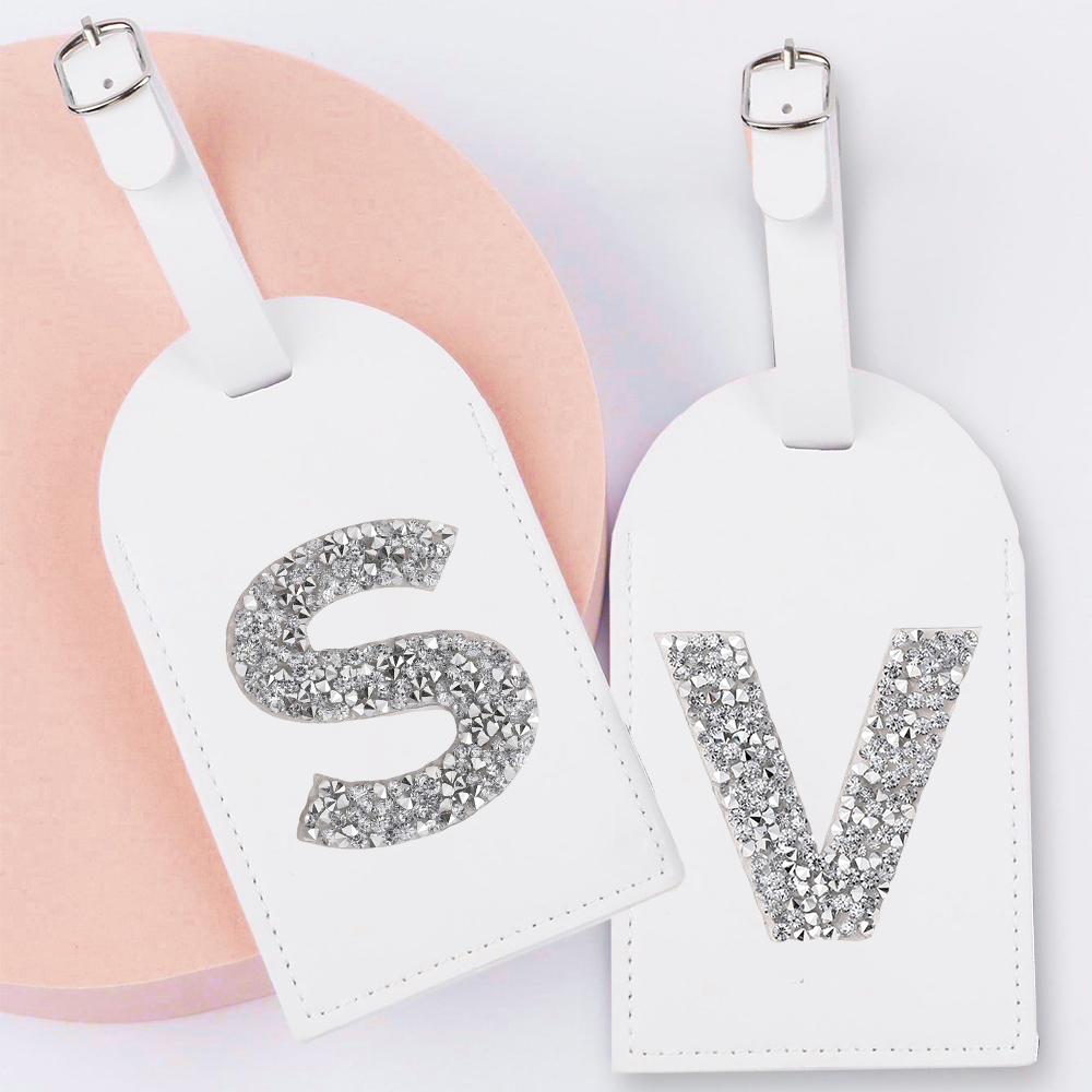 A-Z Rhinestone Monogram Leathe - Travel Accessories List ulasan dan harga