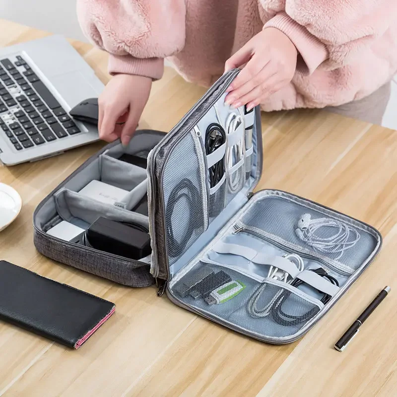 3 Tier Portable USB Line Holde - Travel Ziplock Bags ulasan dan harga