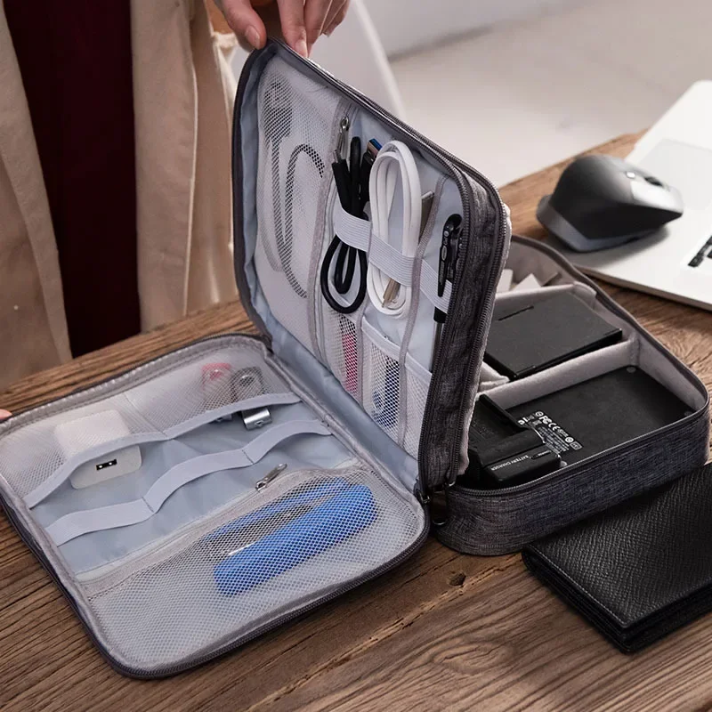 3 Tier Portable USB Line Holde - Travel Ziplock Bags ulasan dan harga