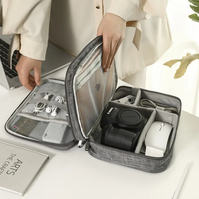 3 Tier Portable USB Line Holde - Travel Ziplock Bags ulasan dan harga