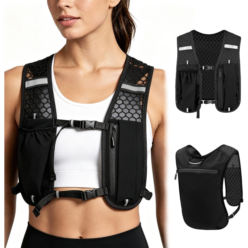 WOOJACK Hydration Running Vest - Hydration Pack Backpack ulasan dan harga