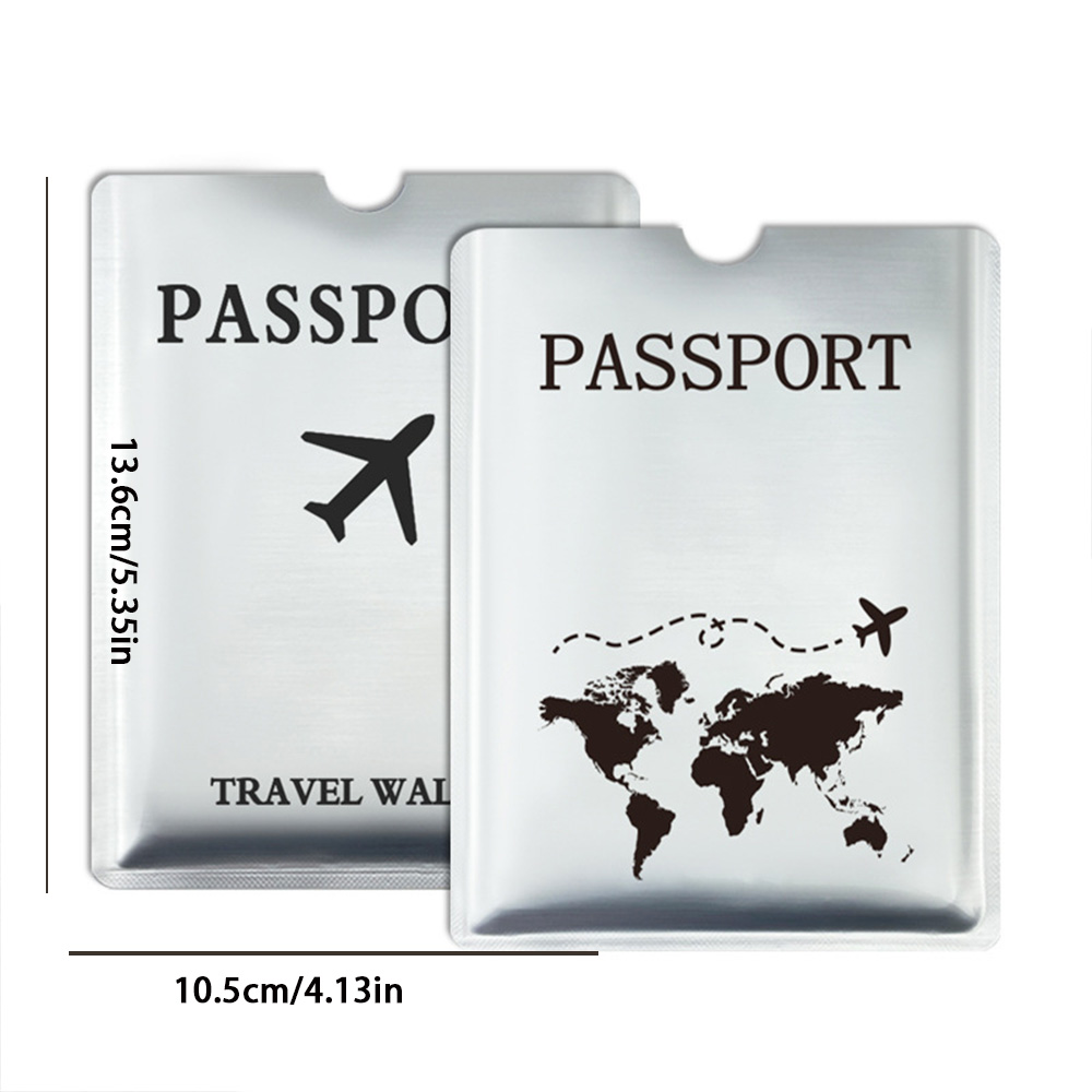 Aluminum foil passport protect - Travel Accessories Plane ulasan dan harga