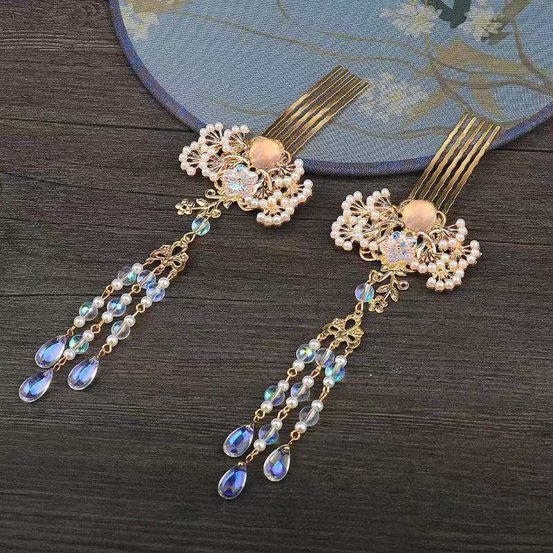 Hanfu Versatile Hair Comb, Gol - Travel Accessories For Women ulasan dan harga