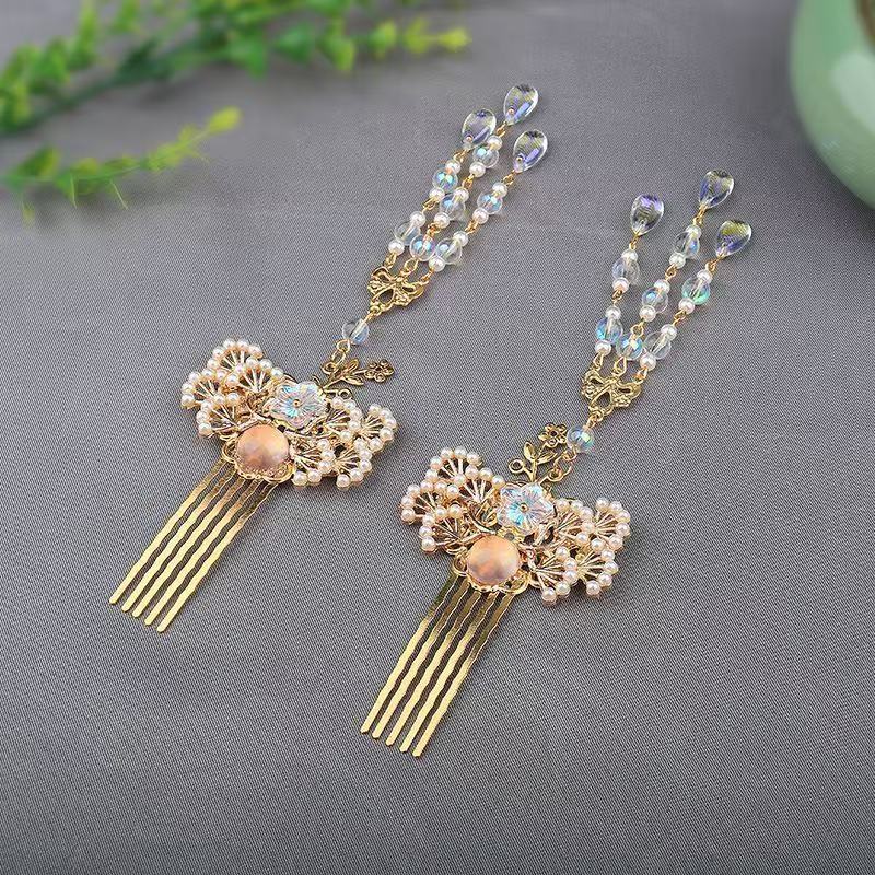 Hanfu Versatile Hair Comb, Gol - Travel Accessories For Women ulasan dan harga