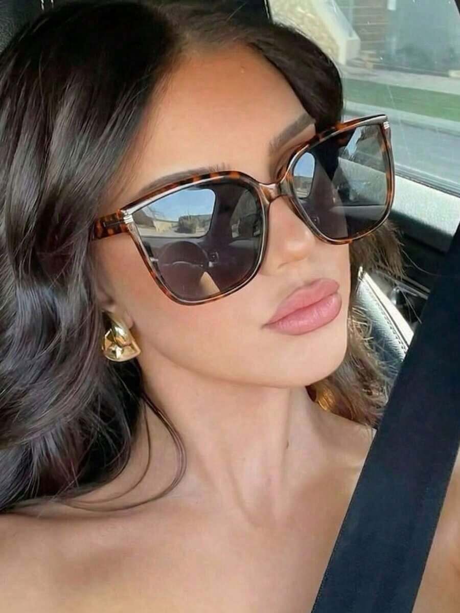 Square Fashion Sunglasses For  - Travel Accessories For Women ulasan dan harga