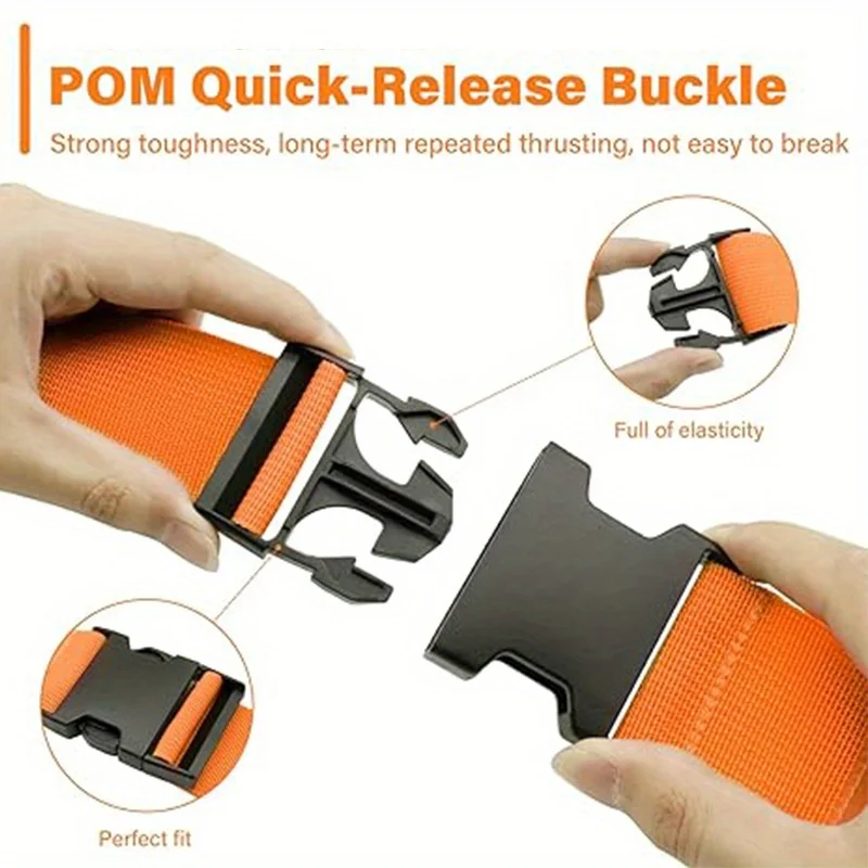 6 Pack Luggage Straps Luggage  - Travel Accessories Plane ulasan dan harga