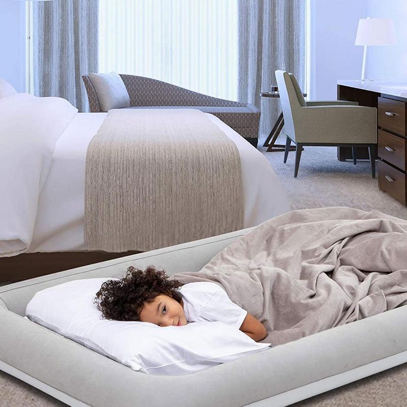 Baby Inflatable Travel Bed Air - Travel Accessories With Kids ulasan dan harga